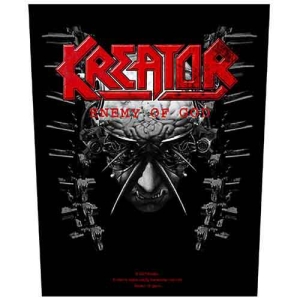 Kreator - Enemy Of God Back Patch in der Gruppe MERCHANDISE / Merch / Hårdrock bei Bengans Skivbutik AB (5538067)