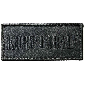Kurt Cobain - Logo Woven Patch in der Gruppe MERCHANDISE / Merch / Hårdrock bei Bengans Skivbutik AB (5538074)