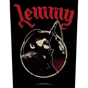 Lemmy - Microphone Back Patch in der Gruppe MERCHANDISE / Merch / Hårdrock bei Bengans Skivbutik AB (5538080)