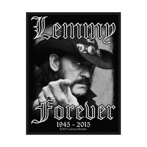 Lemmy - Forever Standard Patch in der Gruppe MERCHANDISE / Merch / Hårdrock bei Bengans Skivbutik AB (5538083)