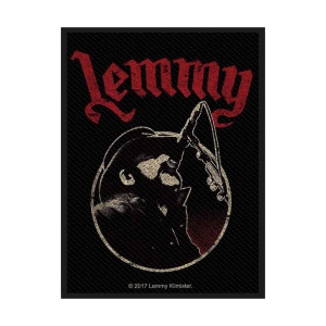 Lemmy - Microphone Standard Patch in der Gruppe MERCHANDISE / Merch / Hårdrock bei Bengans Skivbutik AB (5538085)