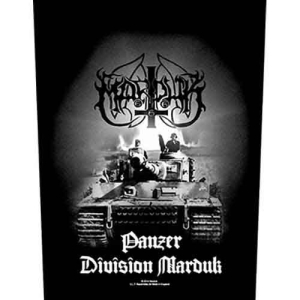 Marduk - Panzer Division Back Patch in der Gruppe MERCHANDISE / Merch / Hårdrock bei Bengans Skivbutik AB (5538090)