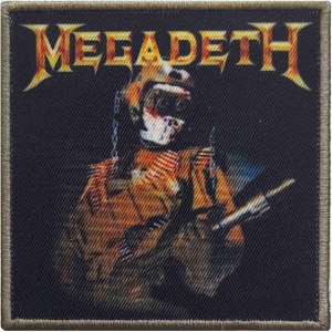 Megadeth - Trooper Printed Patch in der Gruppe MERCHANDISE / Merch / Hårdrock bei Bengans Skivbutik AB (5538105)