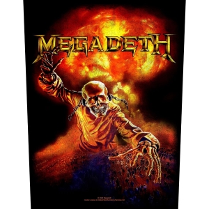 Megadeth - Nuclear Back Patch in der Gruppe MERCHANDISE / Merch / Nyheter / Hårdrock bei Bengans Skivbutik AB (5538106)