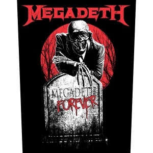 Megadeth - Tombstone Back Patch in der Gruppe MERCHANDISE / Merch / Nyheter / Hårdrock bei Bengans Skivbutik AB (5538107)
