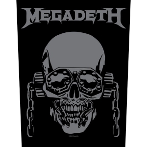 Megadeth - Vic Rattlehead Back Patch in der Gruppe MERCHANDISE / Merch / Hårdrock bei Bengans Skivbutik AB (5538108)