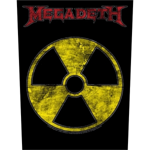 Megadeth - Radioactive Back Patch in der Gruppe MERCHANDISE / Merch / Nyheter / Hårdrock bei Bengans Skivbutik AB (5538110)