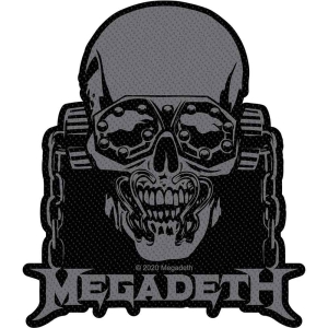 Megadeth - Vic Rattlehead Cut Out Standard Patch in der Gruppe MERCHANDISE / Merch / Hårdrock bei Bengans Skivbutik AB (5538111)