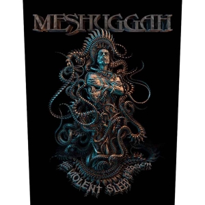 Meshuggah - Violent Sleep Of Reason Back Patch in der Gruppe MERCHANDISE / Merch / Hårdrock bei Bengans Skivbutik AB (5538118)
