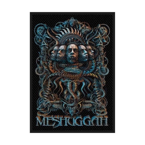 Meshuggah - 5 Faces Standard Patch in der Gruppe MERCHANDISE / Merch / Hårdrock bei Bengans Skivbutik AB (5538121)