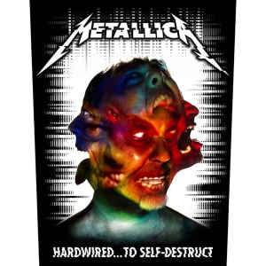 Metallica - Hardwired To Self Destruct Back Patch in der Gruppe MERCHANDISE / Merch / Hårdrock bei Bengans Skivbutik AB (5538132)