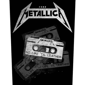 Metallica - No Life 'Til Leather Back Patch in der Gruppe MERCHANDISE / Merch / Hårdrock bei Bengans Skivbutik AB (5538134)