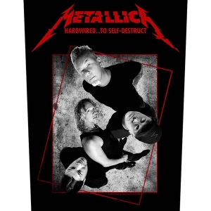 Metallica - Hardwired Concrete Back Patch in der Gruppe MERCHANDISE / Merch / Hårdrock bei Bengans Skivbutik AB (5538136)
