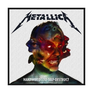 Metallica - Hardwired To Self Destruct Standard Patc in der Gruppe MERCHANDISE / Merch / Hårdrock bei Bengans Skivbutik AB (5538151)