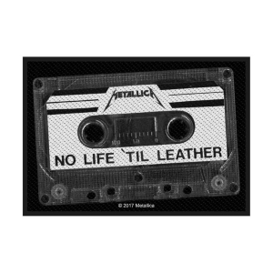 Metallica - No Life 'Till Leather Standard Patch in der Gruppe MERCHANDISE / Merch / Hårdrock bei Bengans Skivbutik AB (5538155)