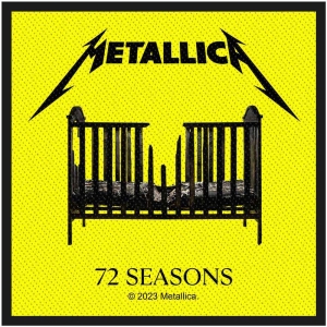 Metallica - 72 Seasons Standard Patch in der Gruppe MERCHANDISE / Merch / Hårdrock bei Bengans Skivbutik AB (5538160)