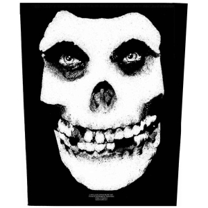 Misfits - Face Skull Back Patch in der Gruppe MERCHANDISE / Merch / Punk bei Bengans Skivbutik AB (5538164)