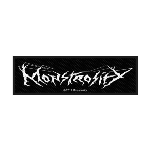 Monstrosity - Logo Standard Patch in der Gruppe MERCHANDISE / Merch / Hårdrock bei Bengans Skivbutik AB (5538166)