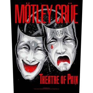Motley Crue - Theatre Of Pain Back Patch in der Gruppe MERCHANDISE / Merch / Hårdrock bei Bengans Skivbutik AB (5538171)