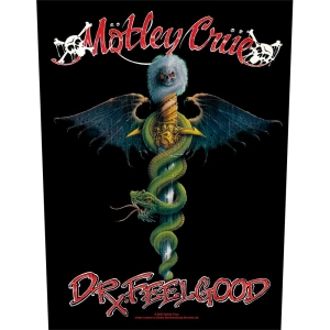 Motley Crue - Dr Feelgood Back Patch in der Gruppe MERCHANDISE / Merch / Hårdrock bei Bengans Skivbutik AB (5538173)