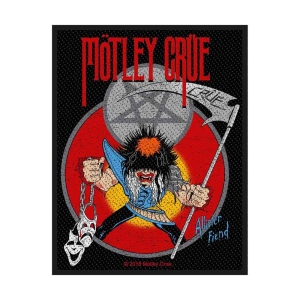 Motley Crue - Allister Fiend Standard Patch in der Gruppe MERCHANDISE / Merch / Hårdrock bei Bengans Skivbutik AB (5538175)