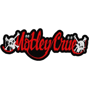 Motley Crue - Dr Feelgood Logo Cut Out Standard Patch in der Gruppe MERCHANDISE / Merch / Hårdrock bei Bengans Skivbutik AB (5538178)