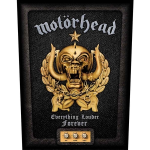 Motorhead - Everything Louder Forever Back Patch in der Gruppe MERCHANDISE / Merch / Hårdrock bei Bengans Skivbutik AB (5538189)