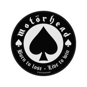 Motorhead - Born To Lose Standard Patch in der Gruppe MERCHANDISE / Merch / Hårdrock bei Bengans Skivbutik AB (5538198)