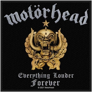 Motorhead - Everything Louder Forever Standard Patch in der Gruppe MERCHANDISE / Merch / Hårdrock bei Bengans Skivbutik AB (5538208)