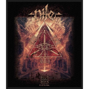 Nile - Vile Nilotic Rites Standard Patch in der Gruppe MERCHANDISE / Merch / Hårdrock bei Bengans Skivbutik AB (5538216)