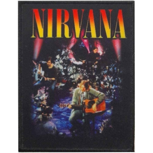 Nirvana - Unplugged Photo Printed Patch in der Gruppe MERCHANDISE / Merch / Hårdrock bei Bengans Skivbutik AB (5538224)