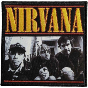 Nirvana - London Photo Printed Patch in der Gruppe MERCHANDISE / Merch / Hårdrock bei Bengans Skivbutik AB (5538226)