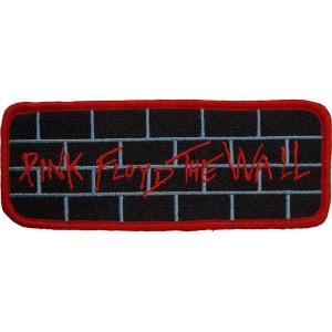 Pink Floyd The Wall - The Wall Red Woven Patch in der Gruppe MERCHANDISE / Merch / Pop-Rock bei Bengans Skivbutik AB (5538288)