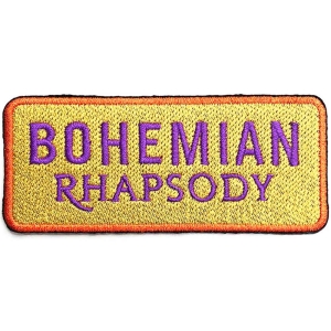Queen - Bohemian Rhapsody Woven Patch in der Gruppe MERCHANDISE / Merch / Pop-Rock bei Bengans Skivbutik AB (5538319)