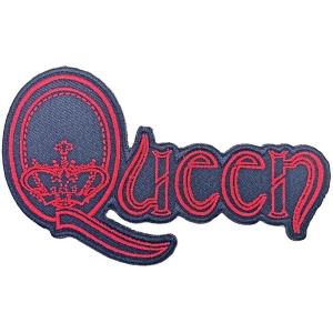 Queen - Q Crown Woven Patch in der Gruppe MERCHANDISE / Merch / Pop-Rock bei Bengans Skivbutik AB (5538323)