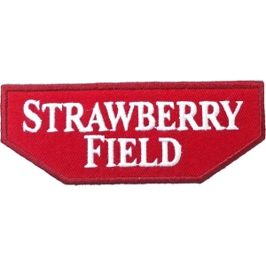 Rock Off - Strawberry Field Woven Patch in der Gruppe MK Export CDON Merch bei Bengans Skivbutik AB (5538345)