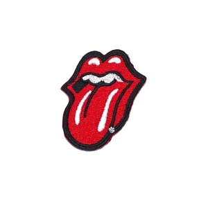 Rolling Stones - Classic Tongue Medium Patch in der Gruppe MERCHANDISE / Merch / Pop-Rock bei Bengans Skivbutik AB (5538351)