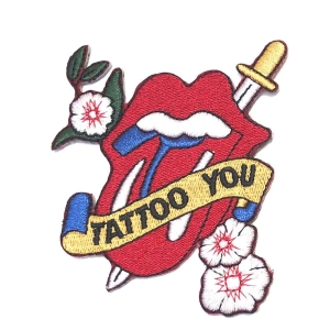 Rolling Stones - Tattoo You Medium Patch in der Gruppe MERCHANDISE / Merch / Pop-Rock bei Bengans Skivbutik AB (5538353)