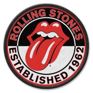Rolling Stones - Est 1962 Woven Patch in der Gruppe MERCHANDISE / Merch / Pop-Rock bei Bengans Skivbutik AB (5538372)
