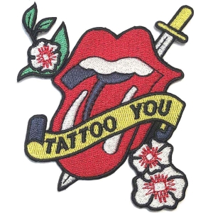 Rolling Stones - Tattoo You Standard Patch in der Gruppe MERCHANDISE / Merch / Pop-Rock bei Bengans Skivbutik AB (5538373)