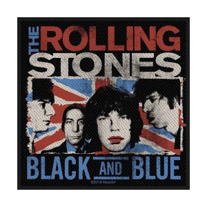 Rolling Stones - Black And Blue Retail Packaged Patch in der Gruppe MERCHANDISE / Merch / Pop-Rock bei Bengans Skivbutik AB (5538378)