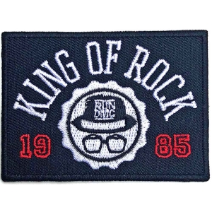 Run Dmc - King Of Rock Woven Patch in der Gruppe MERCHANDISE / Merch / Hip Hop-Rap bei Bengans Skivbutik AB (5538385)