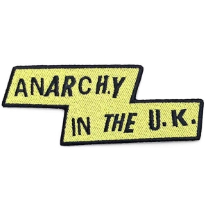 Sex Pistols - Anarchy Woven Patch in der Gruppe MERCHANDISE / Merch / Punk bei Bengans Skivbutik AB (5538403)