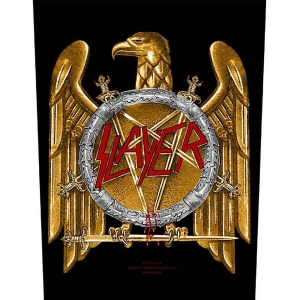 Slayer - Golden Eagle Back Patch in der Gruppe MERCHANDISE / Merch / Hårdrock bei Bengans Skivbutik AB (5538422)