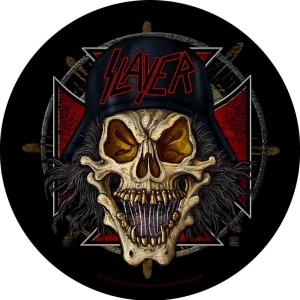Slayer - Wehrmacht Circular Back Patch in der Gruppe MERCHANDISE / Merch / Hårdrock bei Bengans Skivbutik AB (5538423)