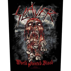 Slayer - World Painted Blood Back Patch in der Gruppe MERCHANDISE / Merch / Hårdrock bei Bengans Skivbutik AB (5538427)
