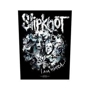 Slipknot - I Am Hated Back Patch in der Gruppe MERCHANDISE / Merch / Hårdrock bei Bengans Skivbutik AB (5538444)