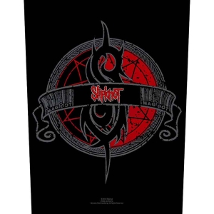 Slipknot - Crest Back Patch in der Gruppe MERCHANDISE / Merch / Hårdrock bei Bengans Skivbutik AB (5538447)