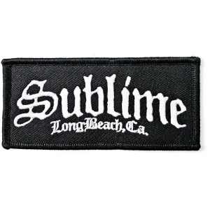 Sublime - Ca Logo Woven Patch in der Gruppe MERCHANDISE / Merch / Punk bei Bengans Skivbutik AB (5538454)