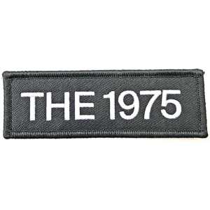The 1975 - Logo Woven Patch in der Gruppe MERCHANDISE / Merch / Pop-Rock bei Bengans Skivbutik AB (5538462)